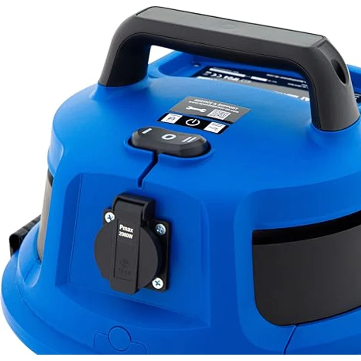 Hyundai Nass- / Trockensauger VCWD1620E, 1600 W, 20l Edelstahltank, Master-Slave-Funktion, HEPA-13-Filter – Bild 2