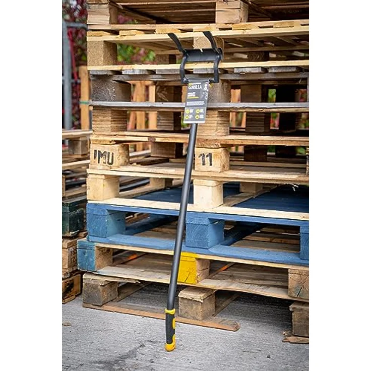 Roughneck Gorilla ROU64644 Pallet Buster, Heavy-Duty Brecheisen für das Heben und Abbrechen von Paletten, Bodenbrettern und Pflastersteinen mit optimierter Hebelwirkung und Nagellöser – Bild 5