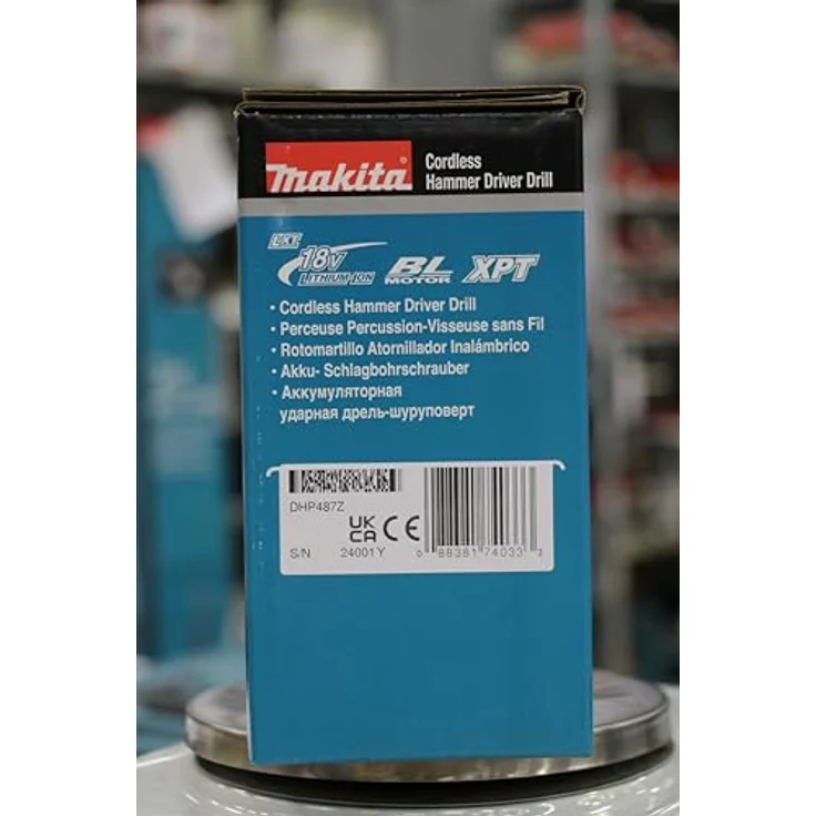 Makita DHP487Z Akku-Schlagbohrschrauber 18 V (ohne Akku, ohne Ladegerät) – Bild 5