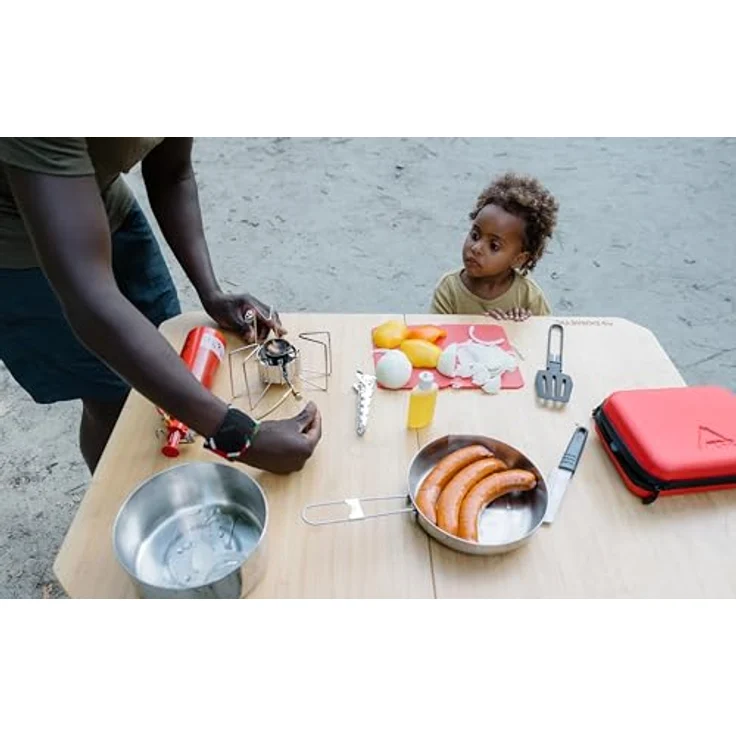 Msr Dragonfly, Flüssigbrennstoff-Campingkocher mit präziser Flammenregelung für große Töpfe bis 23 cm – Bild 4