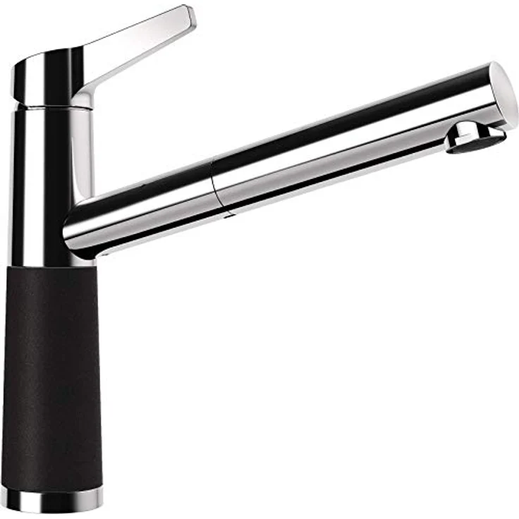 Schock Küchenarmatur SC-510 SB ND Niederdruck, ausziehbar, Rückflussverhinderer, Schwenkbereich 120° – Bild 1