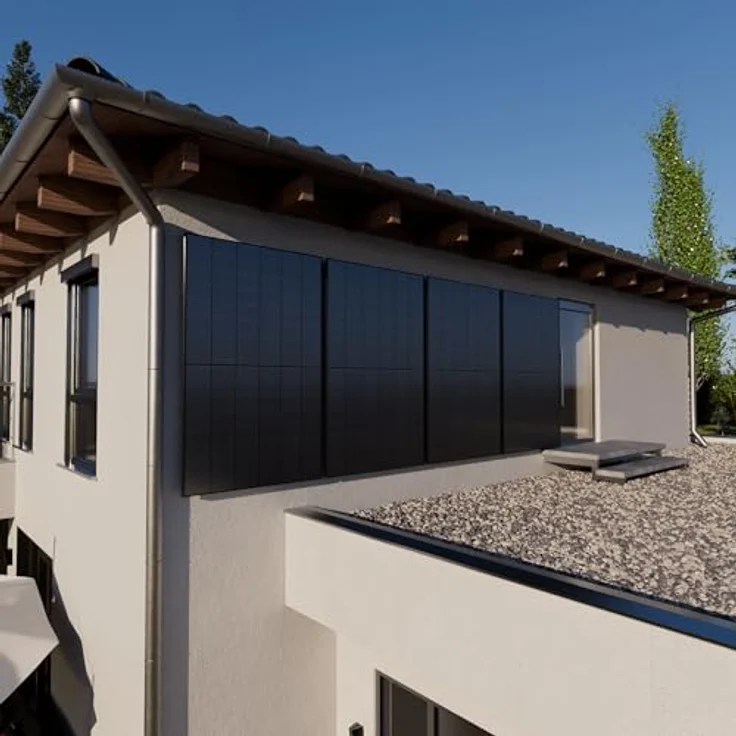 Kleines Kraftwerk Quattro XL 2000Wp Balkonkraftwerk, 800W Wechselrichter mit WiFi, Bluetooth und 4×500W bifazialen Solarmodulen, 10 m Kabel – Bild 8