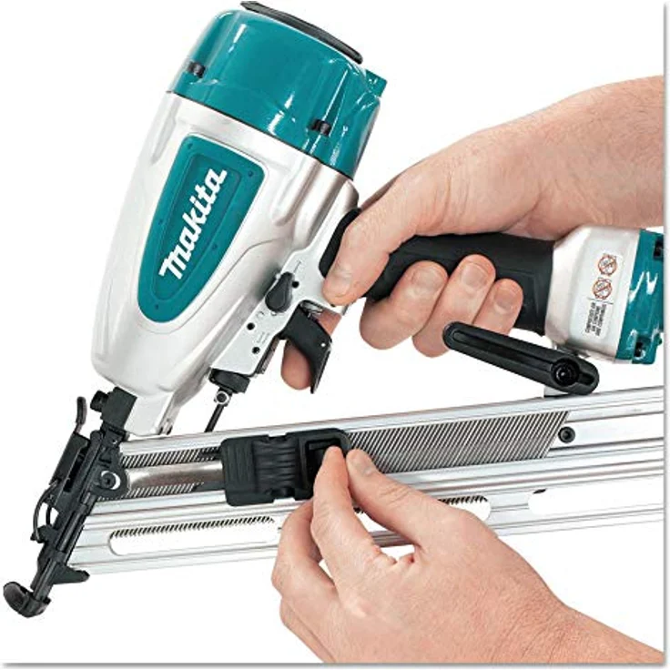 Makita EFK Pneumatinis Nagler AF635, Tacker und Nagelpistole für Nägel 32-64mm, 8 bar Druck – Bild 4