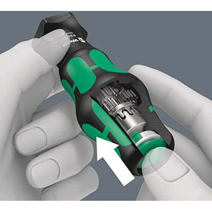 Wera '05057482001 Kraftform Kompakt Turbo 1 Getriebe-Schraubendreher-Satz, 18-teilig – Bild 5