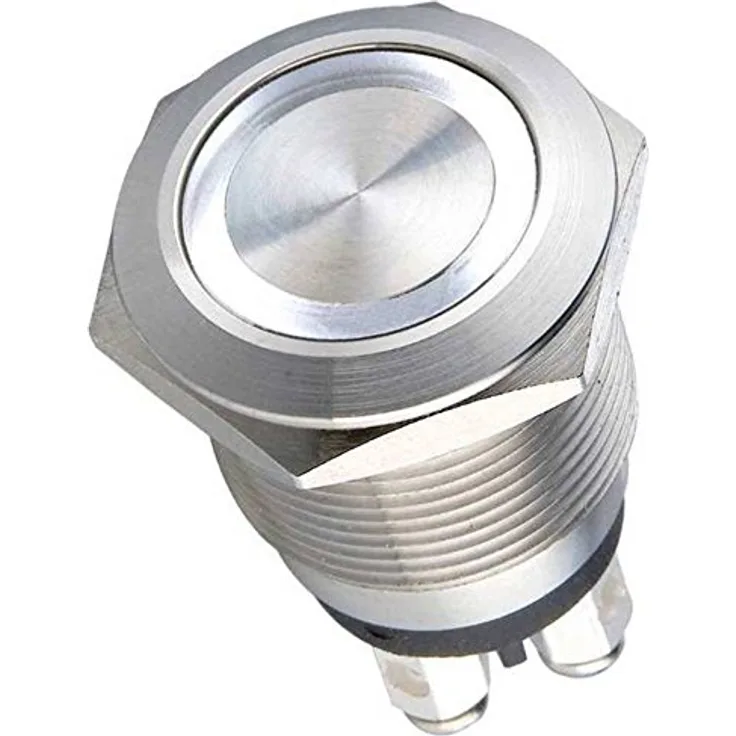 Heidemann Heidelmann Türklingel, Edelstahl V2A mit LED-Beleuchtung und Silikon-Dichtung, IP 65