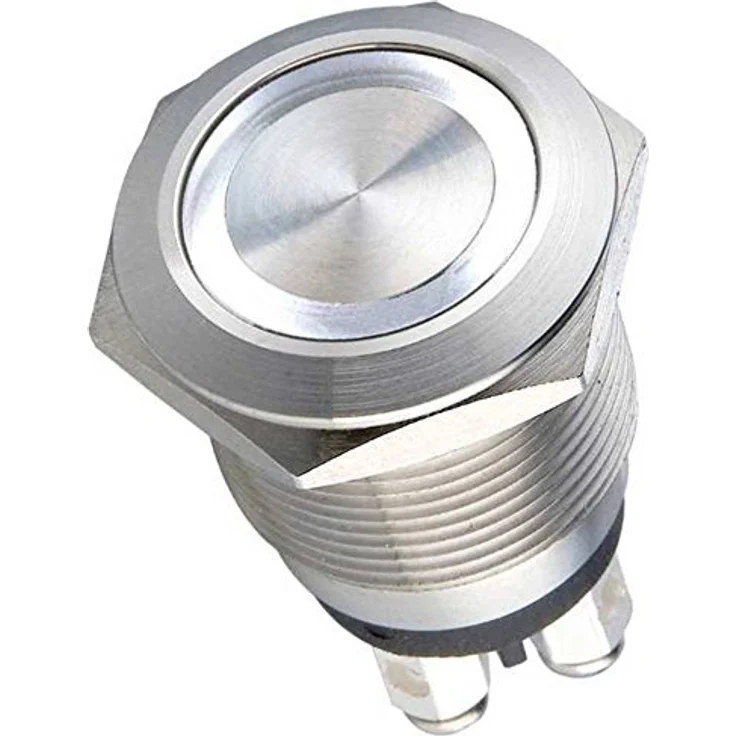 Heidemann Heidelmann Türklingel, Edelstahl V2A mit LED-Beleuchtung und Silikon-Dichtung, IP 65 – Bild 1