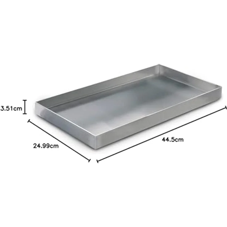 Enders Grillplatte, Edelstahl, schwarz, 25 x 44,5 x 3 cm, für Monroe Pro 3 4 und Boston 3 4 6 – Bild 3