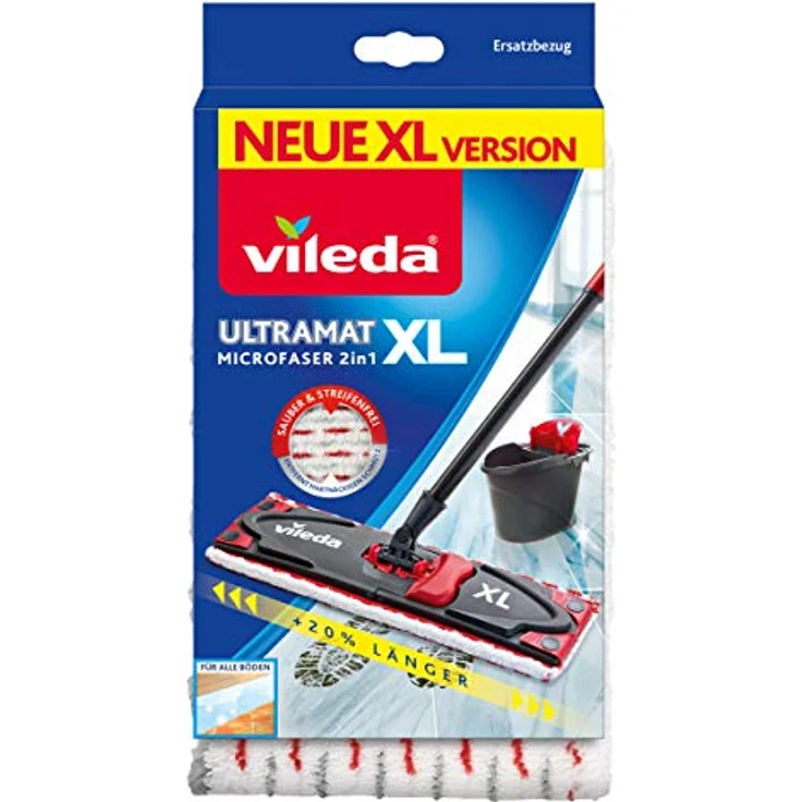 Vileda Ersatzbezug Universal XL für Bodenwischer UltraMat – Bild 2