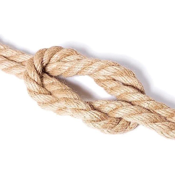 BooGardi Juteseil in Verschiedene Stärken und Längen · Ø 6mm Länge 1m · Naturware zum Basteln · Makramee Naturfaser · Jutefaser – Bild 4
