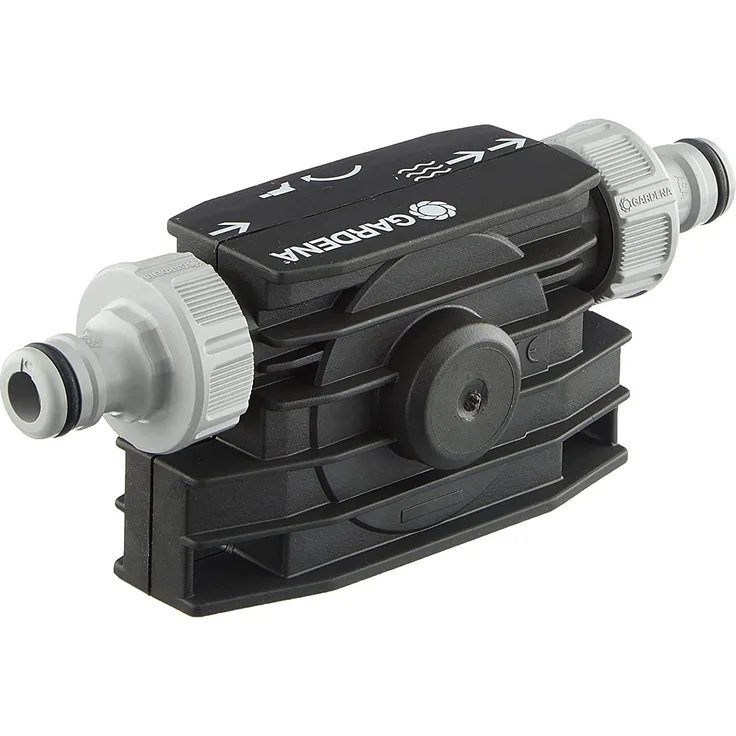 Gardena Bohrmaschinenpumpe (1490-20) 2400 l/h max. Förderhöhe 30 m max. Förderdruck 3 bar max. Ansaughöhe 3 m passend für jede Bohrmaschine / max. Drehzahl: 3.400 U/min