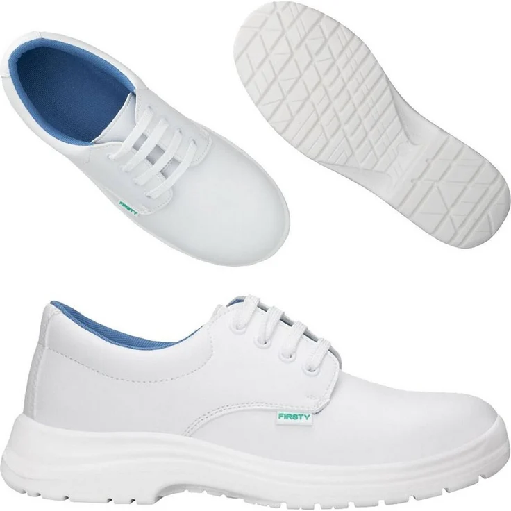 Ardon Safety Arbeitsschuh FINN S2, Kochschuh mit Metallkappe, weiß – Bild 1