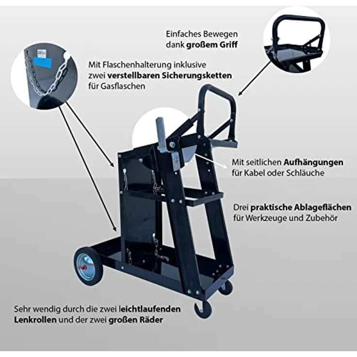 mobiler Schweißwagen Schweißmobil Werkstattwagen Schweißgerätewagen – Bild 6