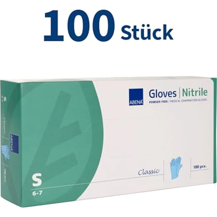 ABENA Classic Nitrile S Blue 100x – Bild 2