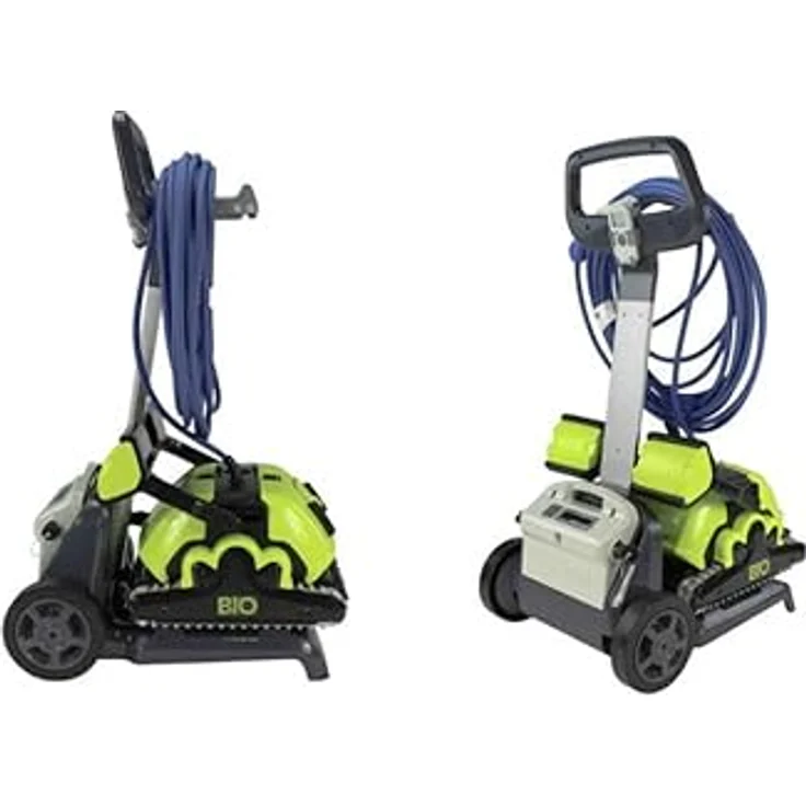 Dolphin DolphinS Cleaner Poolroboter Schwimmteichreiniger mit Active-Brushing, inkl. Fernbedienung und Caddy, für Naturpools bis 12 m Länge – Bild 5