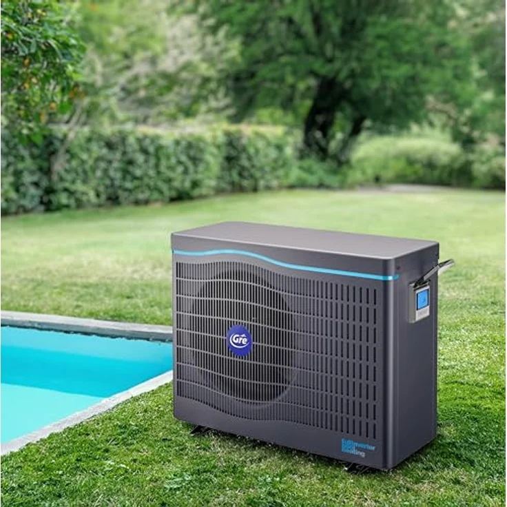 Gre HPGIC60, Full-Inverter-Wärmepumpe für Schwimmbäder, effizientes Heizsystem mit Konnektivität für 60m³ – Bild 2