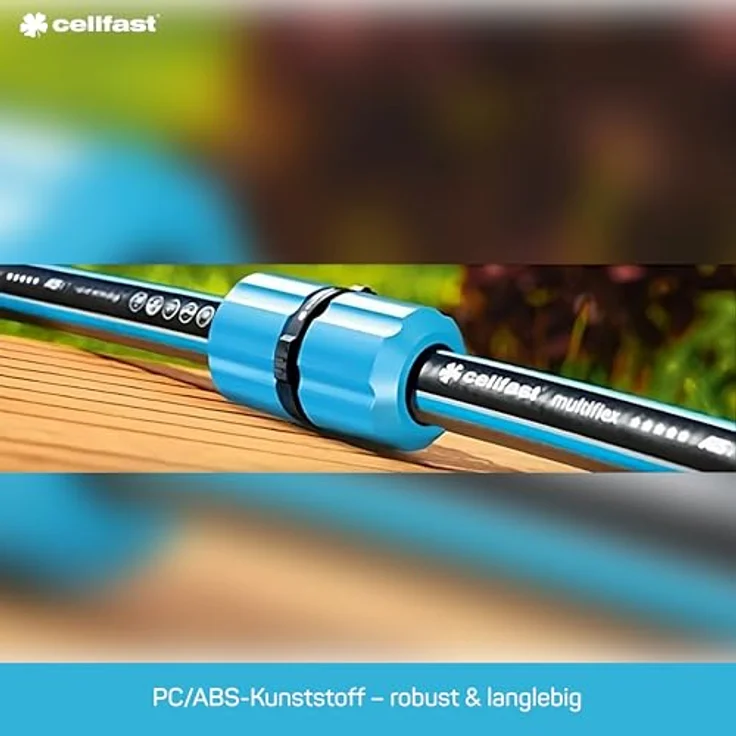 Generic Bewässerungssystem Cellfast, Reparaturstück Ideal Line Plus, 1/2" und 5/8" Anschluss, PC/ABS-Kunststoff – Bild 5
