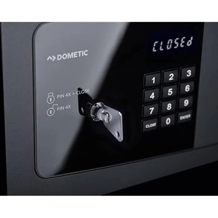 Dometic ProSafe MD408, Hoteltresor mit Zahlenschloss, Möbeltresor, anthrazit – Bild 2