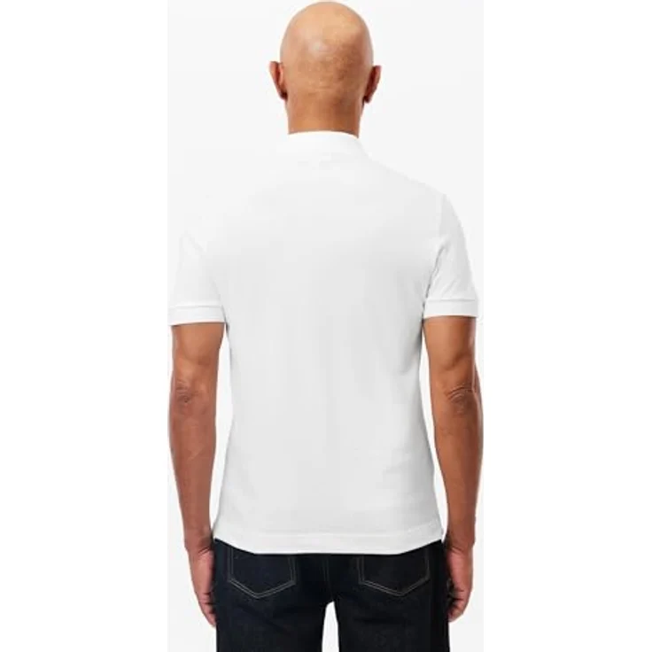 Lacoste Poloshirt Herren Poloshirt PARIS Regular Fit Kurzarm (1-tlg) in Unifarbenem Baumwoll-Piqué mit Logostickerei, kurzem Seitenschlitze am Saum – Bild 7