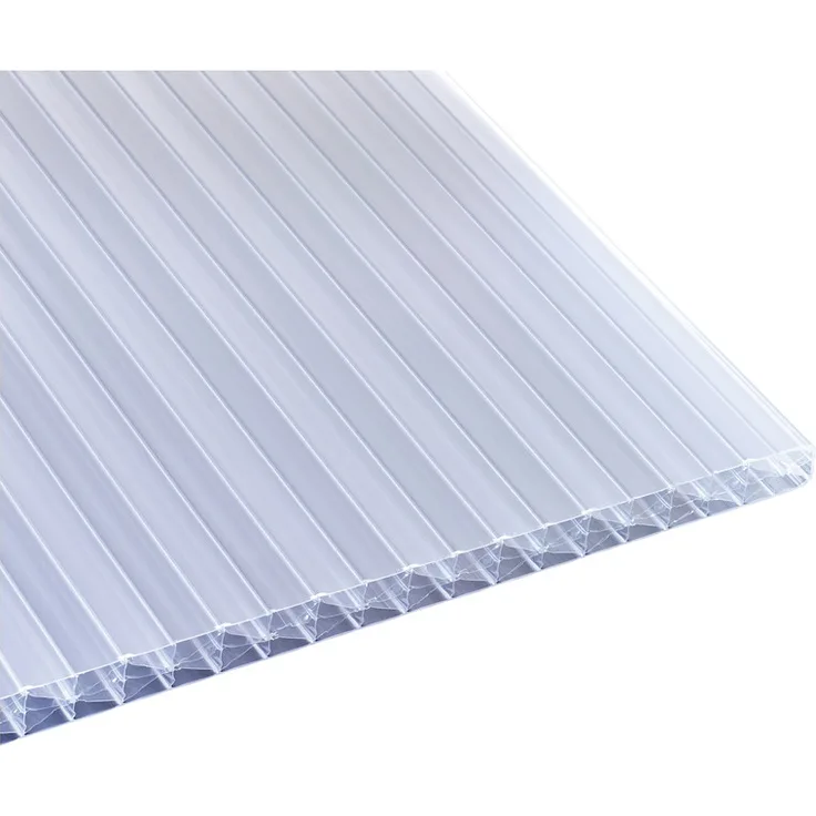 TETZNER & JENTZSCH TEJEPOLY Fachwerk Polycarbonat S5P, 980x4500 mm, weiß-opal, 16 mm, hohe Schlagzähigkeit und Witterungsbeständigkeit