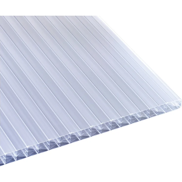 TETZNER & JENTZSCH TEJEPOLY Fachwerk Polycarbonat S5P, 980x4500 mm, weiß-opal, 16 mm, hohe Schlagzähigkeit und Witterungsbeständigkeit
