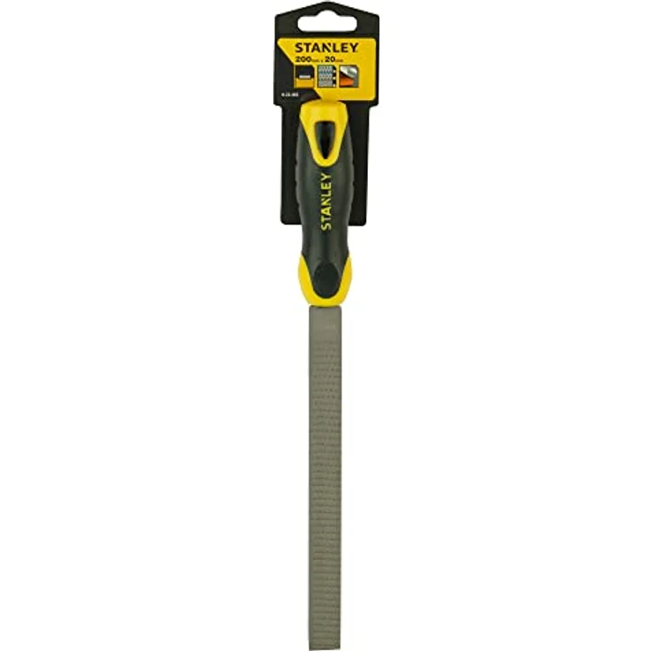 Stanley Holzraspel, Flachstumpf, Hieb 1 (Karbon-Stahl, ergonomischer Bi-Material Handgriff, Griffaussparung) 0-22-465 – Bild 10