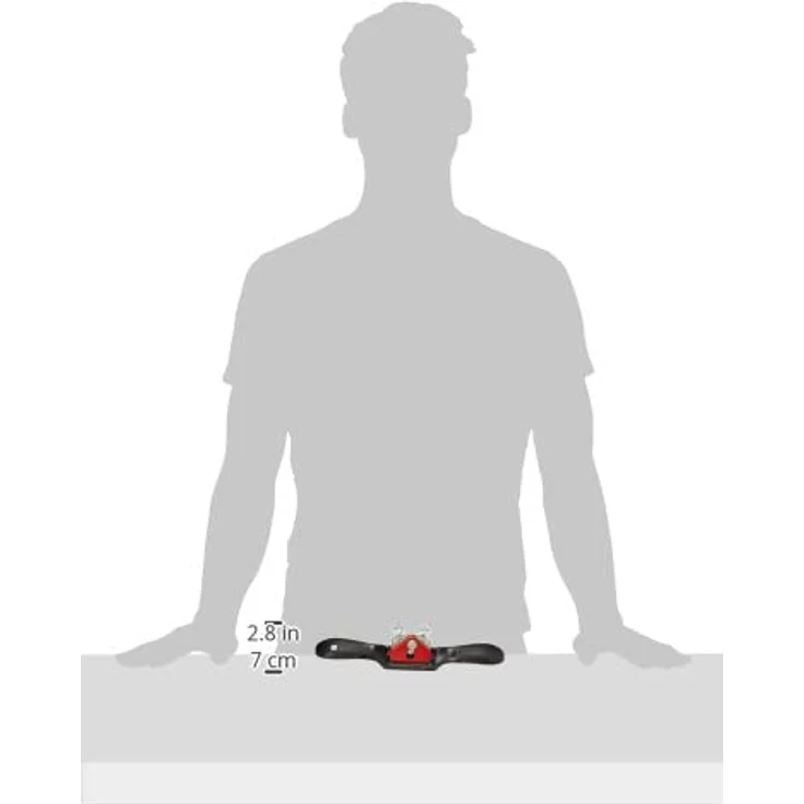 Stanley Schabhobel (runder Boden für konkave Oberflächen, genaue Eiseneinstellung dank 2 Rändelschrauben) 1-12-152 - Preisvergleich – Bild 3