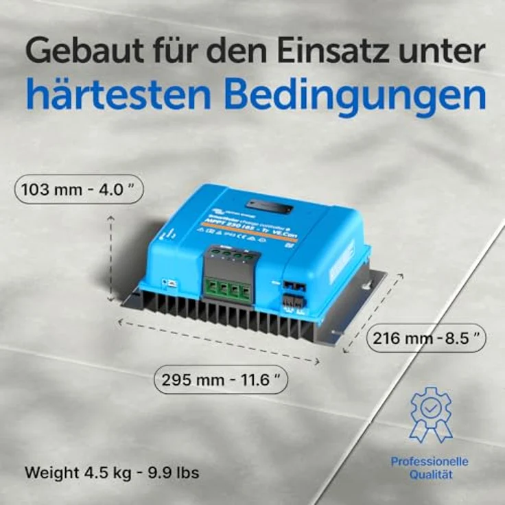 Victron Energy Solarladeregler Victron SmartSolar MPPT 250/85-Tr Solarladeregler 12/24V/36V/48V 85A, blau – Bild 3