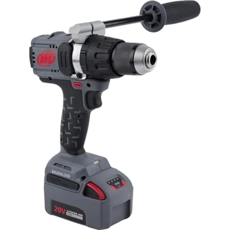 Ingersoll Rand D5241-K22-EU IQV20 Hammer Drill, 120 Nm Drehmoment, kabellose Schlagbohrmaschine mit 13mm Metallfutter und bürstenlosem Motor – Bild 5