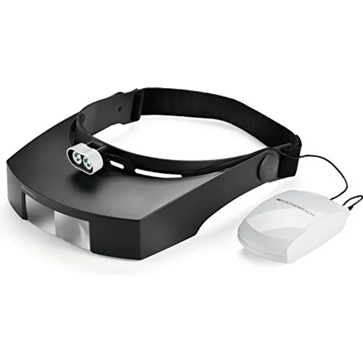 ESCHENBACH OPTIK headlightLED individuelle Beleuchtung, Zubehör für Kopfbandlupe laboCOMFORT, Lupenbrille maxDETAIL und Leseglas combiPLUS – Bild 4
