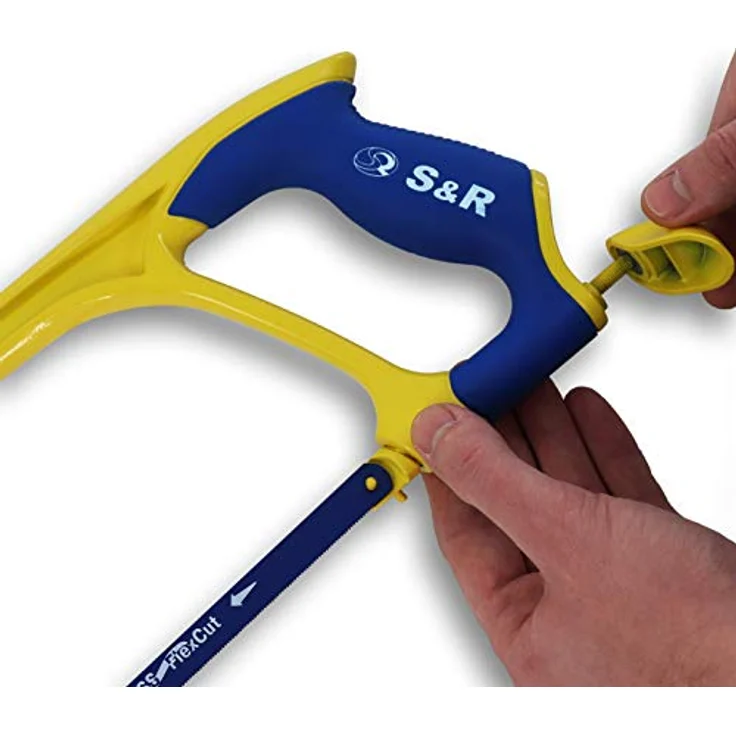S&R HSS Bi-Metall Sägeblätter Set, 4-teilig für Bügelsäge, 300 mm x 24 tpi, flexibel und robust, MADE IN GERMANY – Bild 4