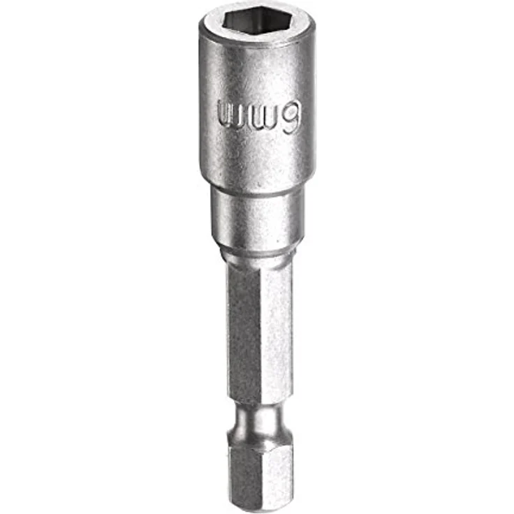 KWB Steckschlüsseleinsatz 6 mm, Sechskant, aus Chrom Vanadium-Stahl S2, magnetisch, 1 Stück – Bild 1