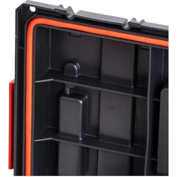 Tool Brothers RHINO XL Cart ECO, mobiler stapelbarer Werkzeugkoffer, 37 l, IP66, 100 kg, 590 x 425 x 660 mm – Bild 6
