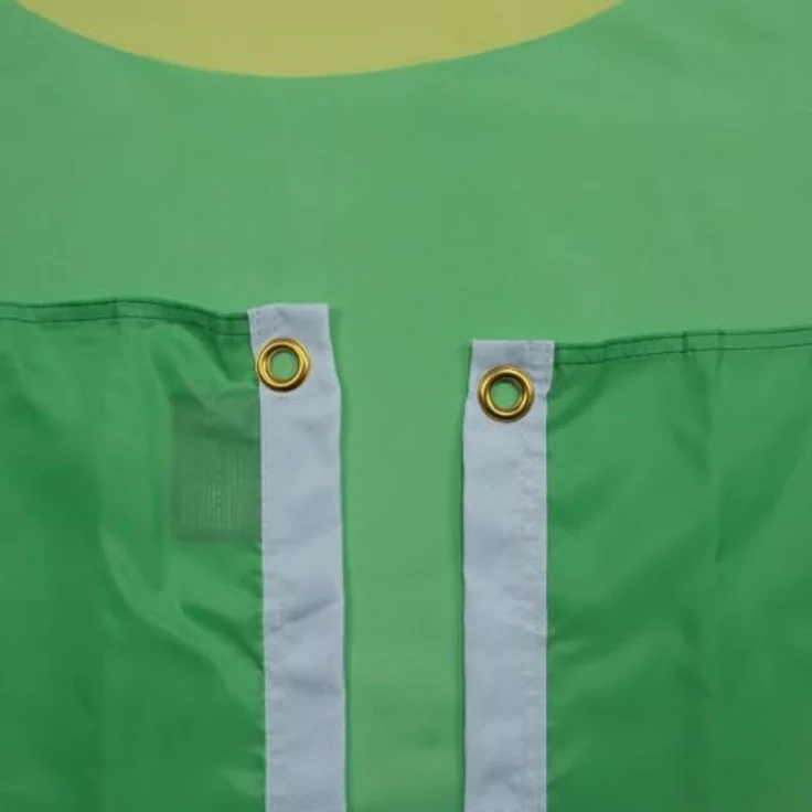 AZ FLAG Zairische Fahne, 90x60 cm, 100% Polyester mit Messing-Ösen, doppelt genäht, verstärkte Ecken, für Innen & Außen – Bild 2