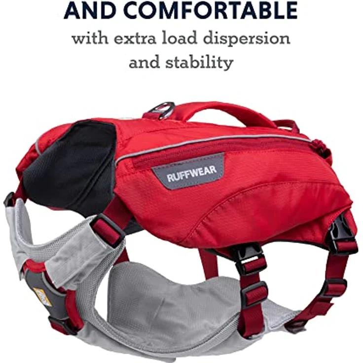 RUFFWEAR Swamp Cooler Core, 3-Lagen-Einsatz für Westen und Hundejacken, kühlender Brusteinsatz, stabilisiert Rucksäcke und Geschirre, hält Hunde bei heißem Wetter kühl, Graphite Gray, X Small – Bild 4