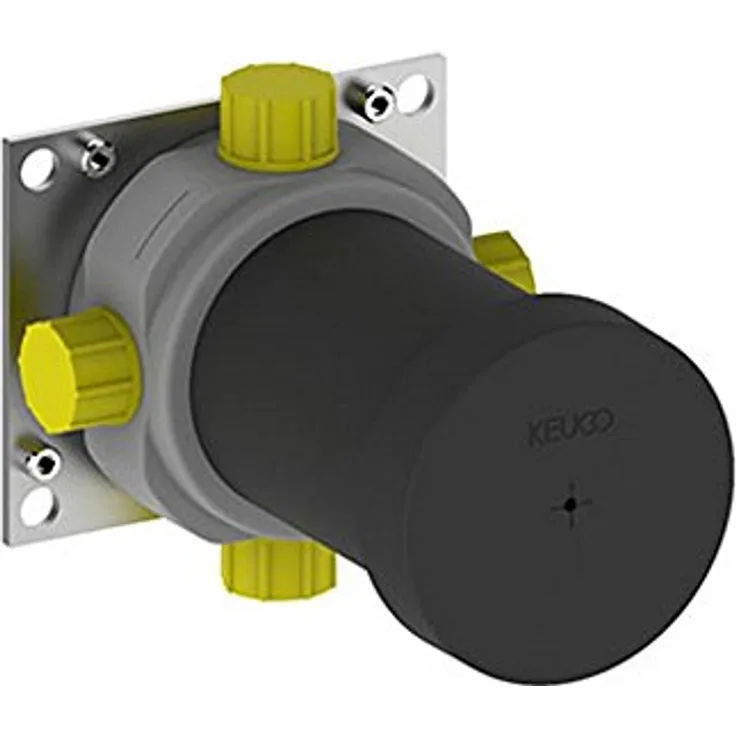 Keuco Badarmatur Grundkörper IXMO für IXMO Umstellventil für 3 Verbraucher mit Spüleinheit, G 1/2″ Anschlussart, Einbautiefe 80-110 mm, null