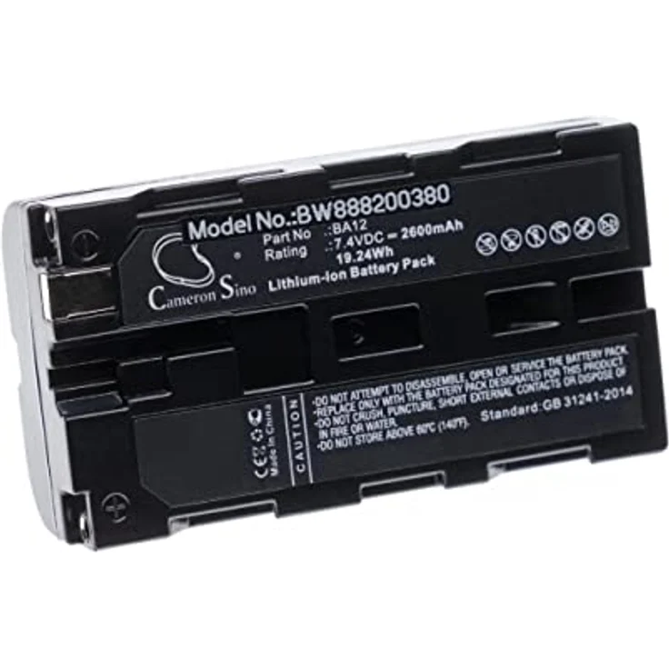 VHBW Akku für Line 6 Variax, Variax Standard, JTV James Tyler Variax, Shuriken Gitarre, 2600 mAh, 7,4 V, Li-Ion – Bild 1