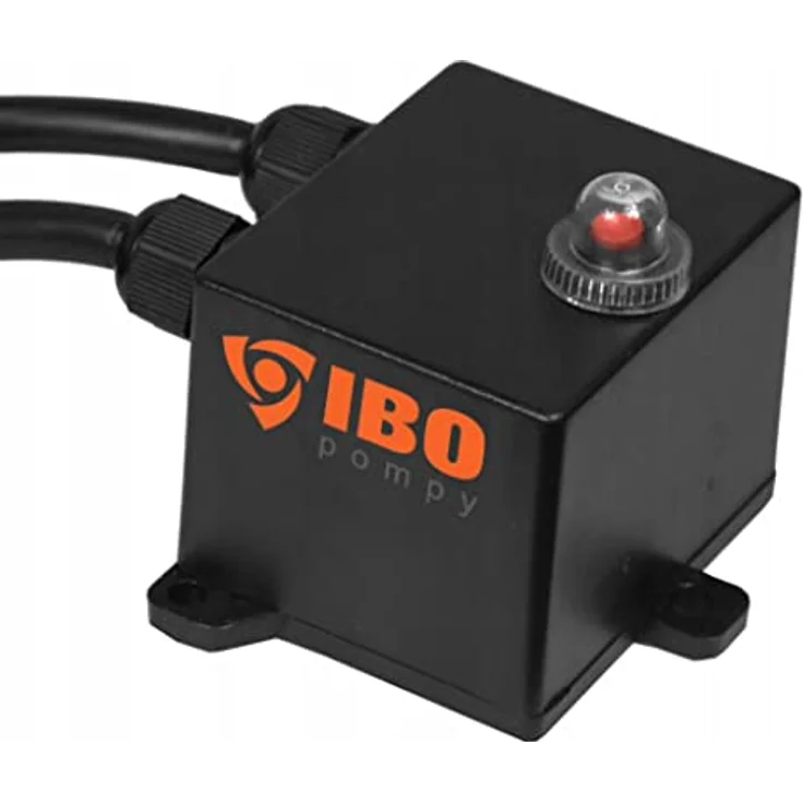 IBO Fäkalienpumpe CTR1500 Tauchpumpe Schmutzwasserpumpe 1500W - 24000l/h mit Schneidmesser + 20m C-Schlauch, schwarz – Bild 3