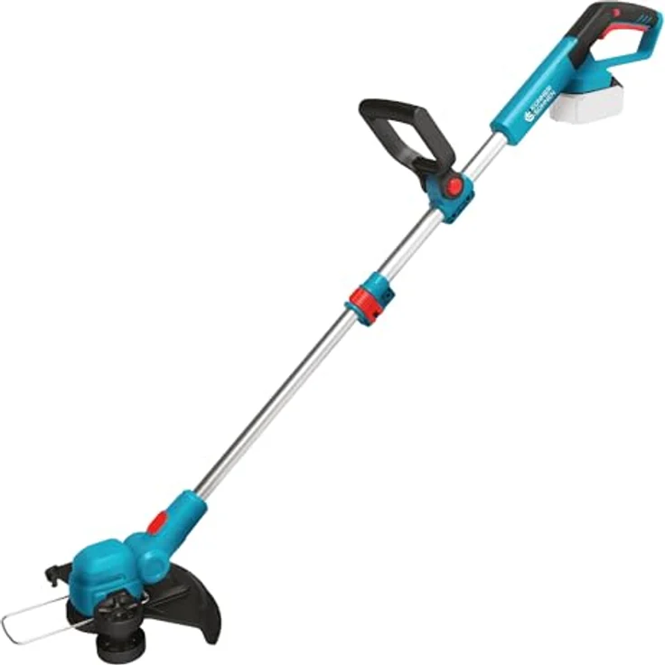 Könner & Söhnen Akku-Rasentrimmer KS CST-20V, 2-in-1 Rasentrimmer & Kantenschneider mit Teleskopstange, 20 V Motor, Automatische Fadenspule, Ergonomischer Griff – Bild 1