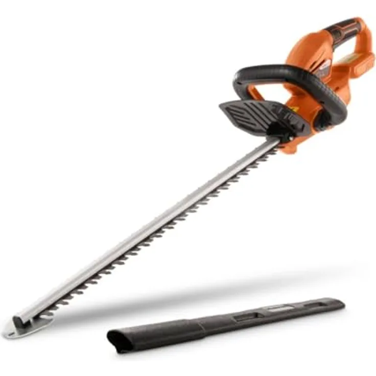 POWER plus Dual Power Akku-Heckenschere POWDPG7531-20 V, 580 mm Klinge, 18 mm Abstand, komfortabler Griff, ideal für kleine Hecken, umweltfreundlich, ohne Batterie und Ladegerät