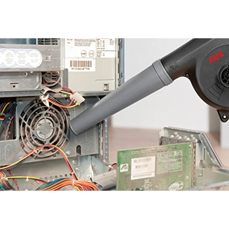 Skil Bläser 8600 AA Handgebläse 620W, Blasgerät + Staubbeutel, Universal Gebläse – Bild 2