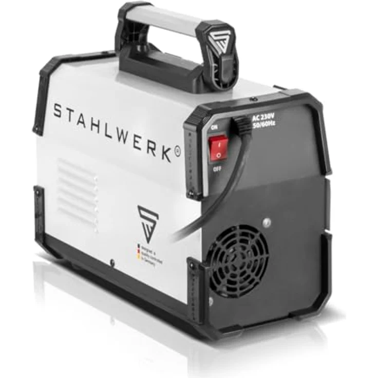 STAHLWERK Fülldrahtschweißgerät FLUX 160 ST Digital, 160 A, 40 - 160 A, Vollausstattung, synergischer Drahtvorschub, Lift TIG und MMA – Bild 5