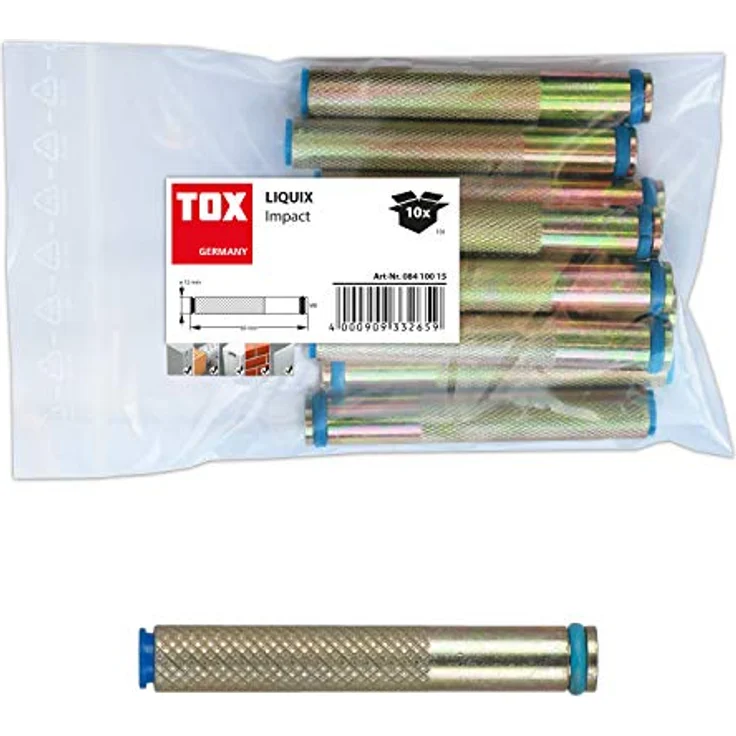 TOX 08410015 Verbundmörtel-Zubehör, Liquix Impact, M 8-80, KT Inhalt: 10 Stück – Bild 2