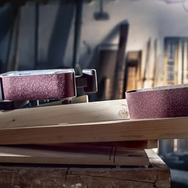 Bosch Professional Schleifband für Bandschleifer Holz und Farbe Best for Wood and Paint (3 Stück, Körnung 80, X440) – Bild 11
