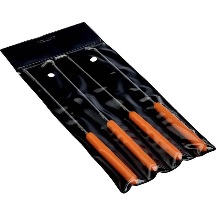 Bahco Miniatur-Werkzeug-Satz, 4-teilig mit Haken/Anreisswerkzeugen/Pickeln, 150 mm, rostfreier Stahl mit Kunststoffgriffen