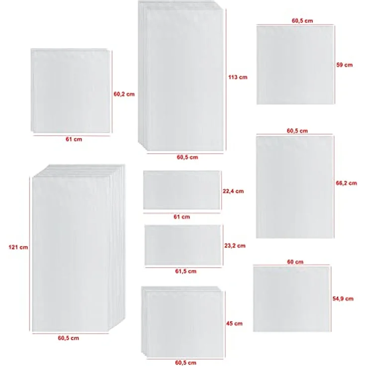 Zelsius Hohlkammerstegplatten Set 31-teilig | 6 mm Gewächshausplatte | Ersatzplatten für Gewächshaus, Garten Treibhaus – Bild 2