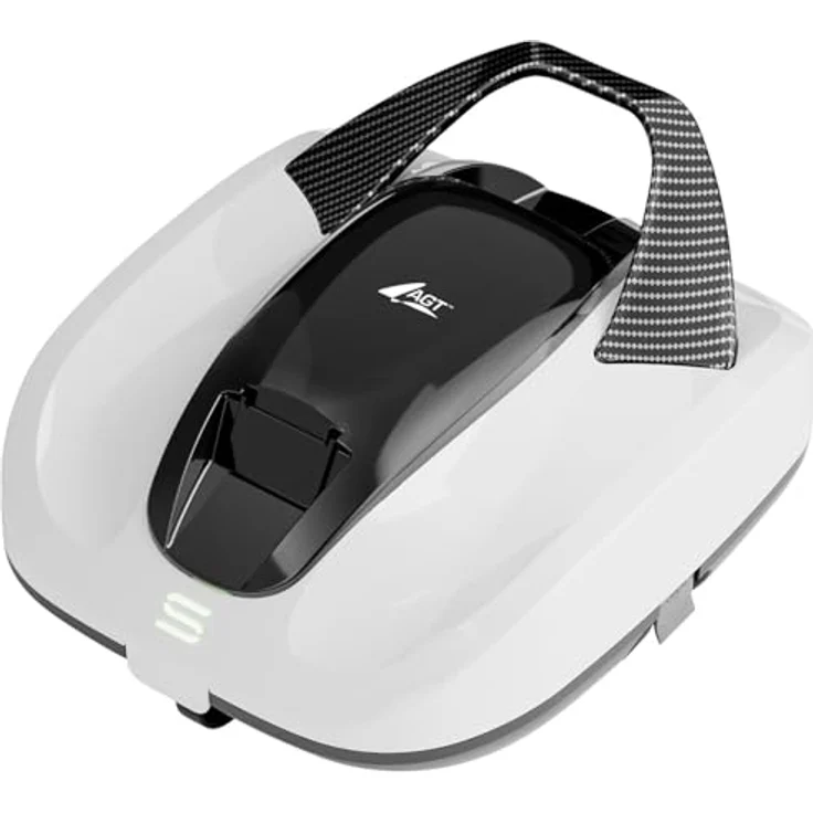 AGT Akku-Poolsauger PRR-85, kabelloser Poolreiniger-Roboter mit bis zu 100 Min. Laufzeit für Pools bis 85 m², IPX8 wasserdicht – Bild 1