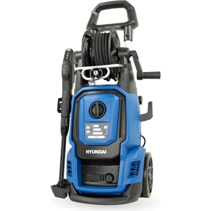 Hyundai Hochdruckreiniger HPW2400CRE, 2400W, max. 195 bar, EL.-Control, 10m Schlauch, rotierende Turbodüse, Seifenflasche