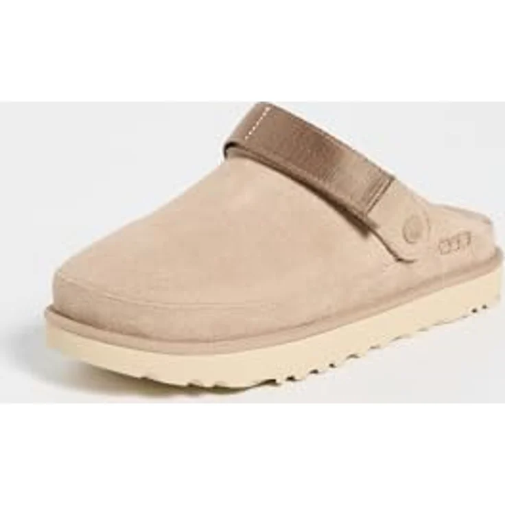 Ugg Goldenstar, Damen Sandalen, Sicherheitssandalen mit drehbarem Fersenriemen, Beige, Größe 37 – Bild 4