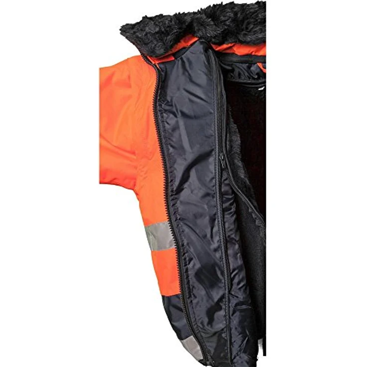Warnschutz Comfortjacke orange/marine Größe XL – Bild 7