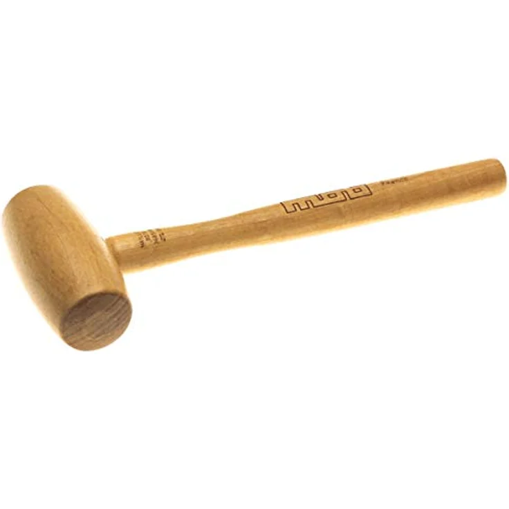 MOB Universal 368600201 Holzhammer, 230g, 60mm Kopf, aus Ayous-Holz, langlebig und präzise – Bild 1